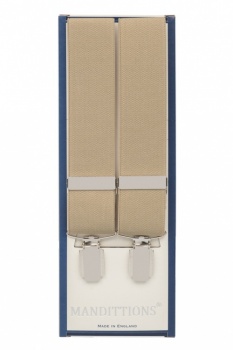 Beige Braces for Trousers