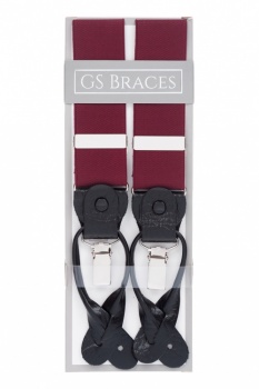 Burgundy 2 in 1 Braces