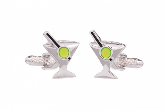 Martini Glass Cufflinks