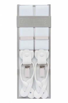 White 2 in 1 Braces