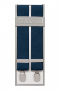 Y Clip Braces Blue