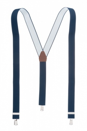 Y Clip Braces Blue